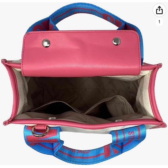 Steve Madden Bwebber Tote Bag - viral on Tik Tok (BNWT) Cotton candy - Picture 4 of 7